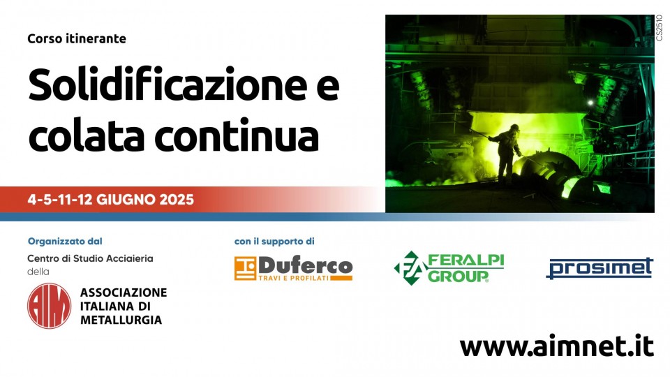 Solidificazione e Colata Continua - corso itinerante
